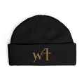 monogram cuff beanie